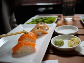 A Plate Of Food On A Table