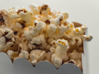 A Close Up Of Popcorn