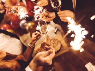 A Person Holding A Wine Glass